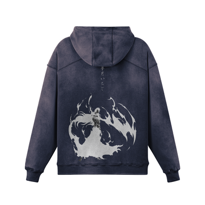 Bleach Mugetsu Ichigo Heavyweight HoodieNail your winter look with this well-made pullover hoodie in eye-catching dusty colors. Oozing quality and simplicity, the heavyweight hoodie is produced from soft aPODpartnerAcrezendo ApparelBleach Mugetsu Ichigo