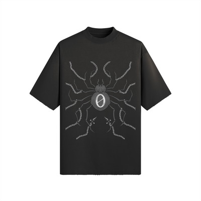 HxH Chrollo Spider T-ShirtCrafted from breathable cotton using eco-friendly reactive dyeing, this oversized tee offers a relaxed fit that exudes comfort and style. Featuring a washed effect aPODpartnerAcrezendo ApparelHxH Chrollo Spider